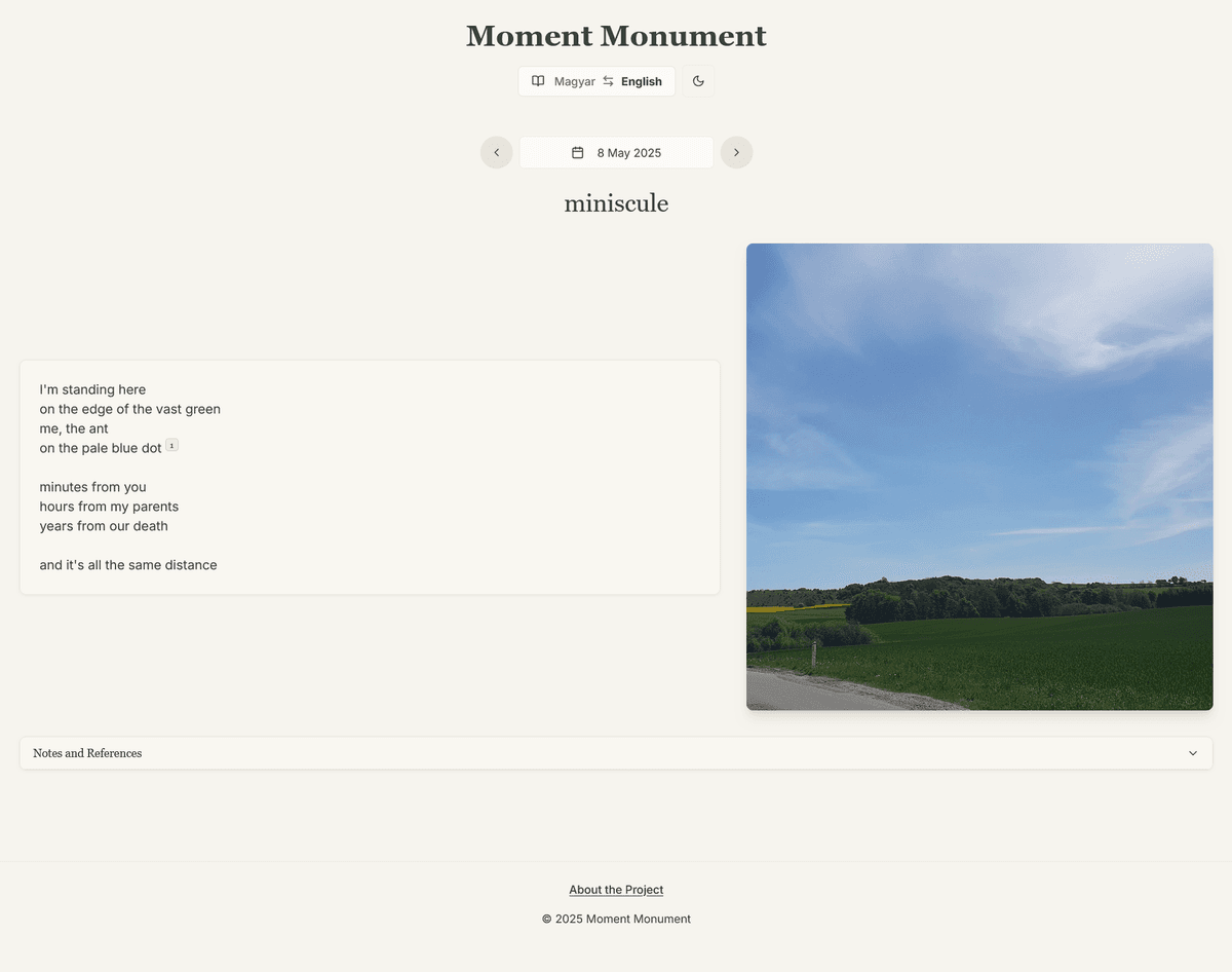 Moment Monument