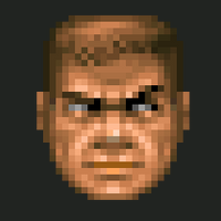 Doomguy (Doom) looking right